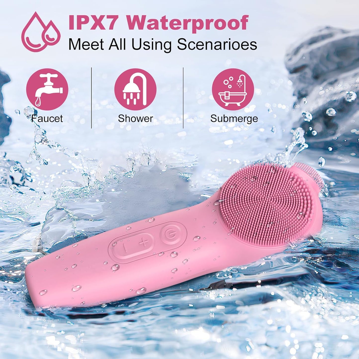 Face Wash Scrubber For Removing Blackhead ,Acne & Cleansing Pore