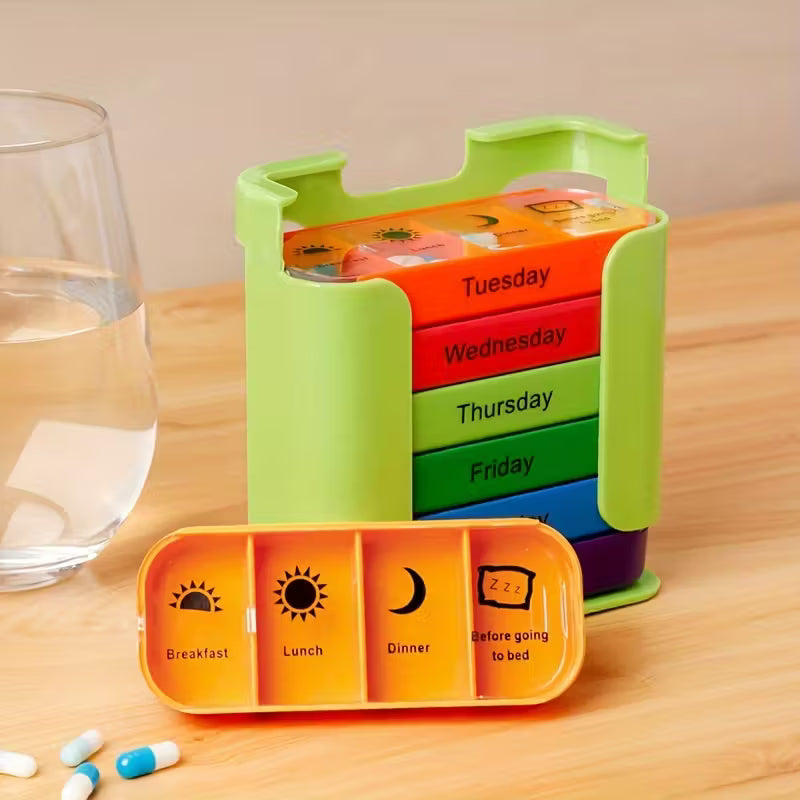 Stackable Daily Pill Organizer