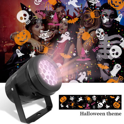 16-in-1 RGB LED Halloween Projector Lights For Indoor and Outdoor