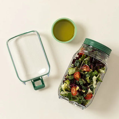 Salad Pod Jar With Side Opening