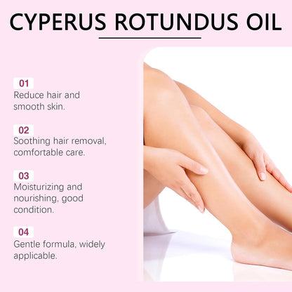 Cyperus Rotundus Oil - 60ml For Hair Removal, Moisturizing & Soothing for All Skin Types.