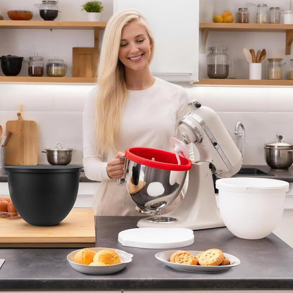 Silicone Bowl Liners for 5 Qt KitchenAid Mixers(3 pcs)