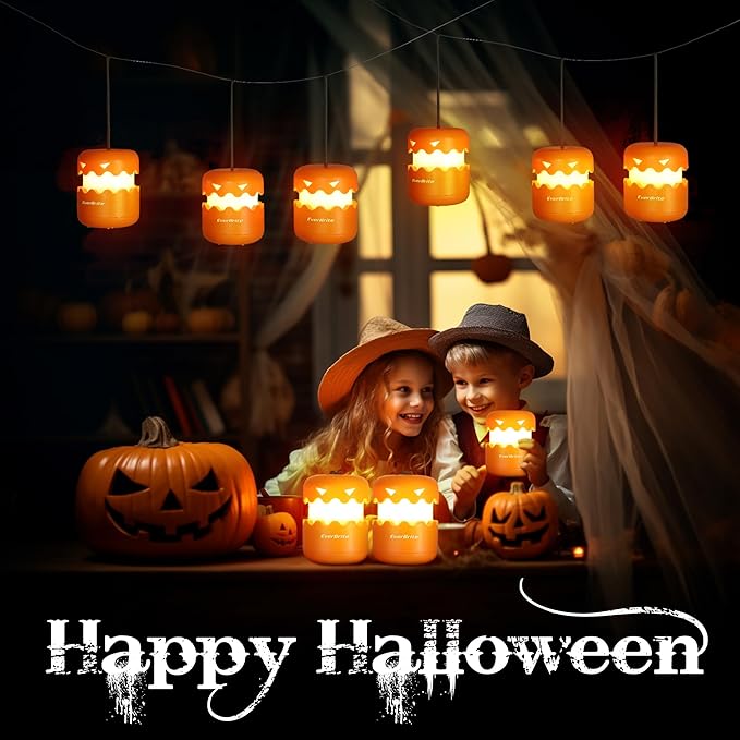 Rechargeable Halloween Pumpkin Light
