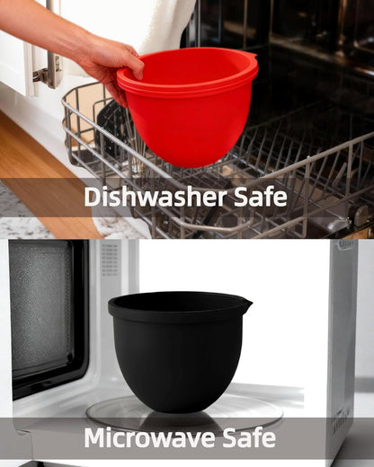 Silicone Bowl Liners for 5 Qt KitchenAid Mixers(3 pcs)