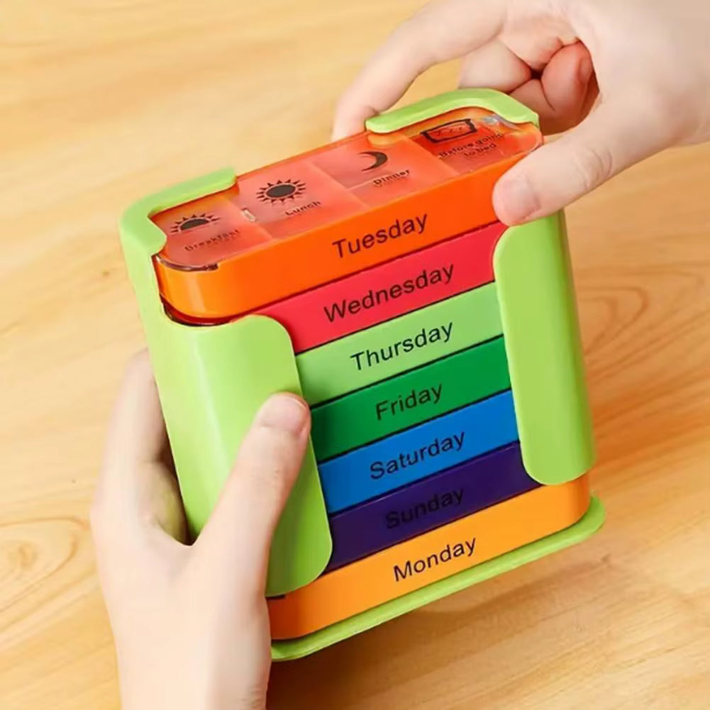 Stackable Daily Pill Organizer