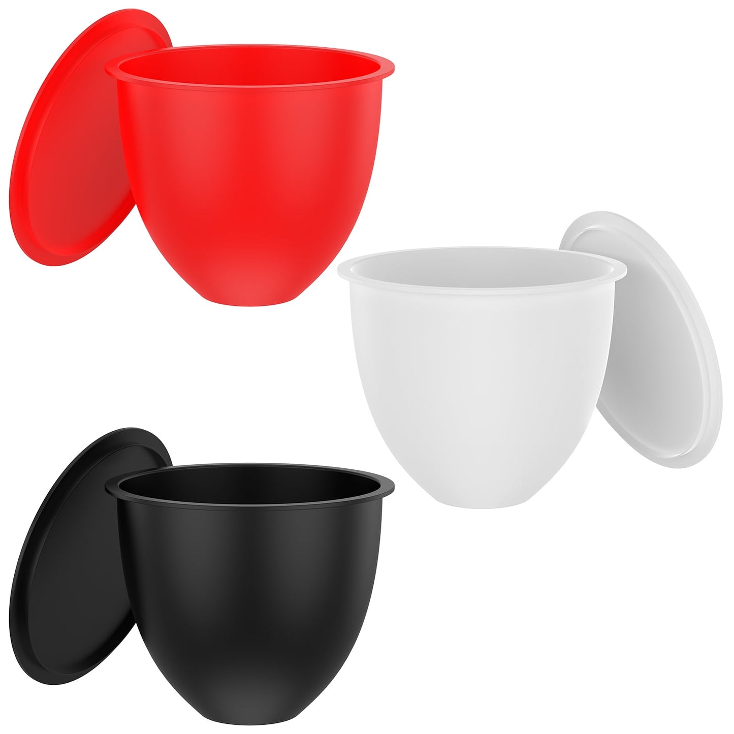 Silicone Bowl Liners for 5 Qt KitchenAid Mixers(3 pcs)